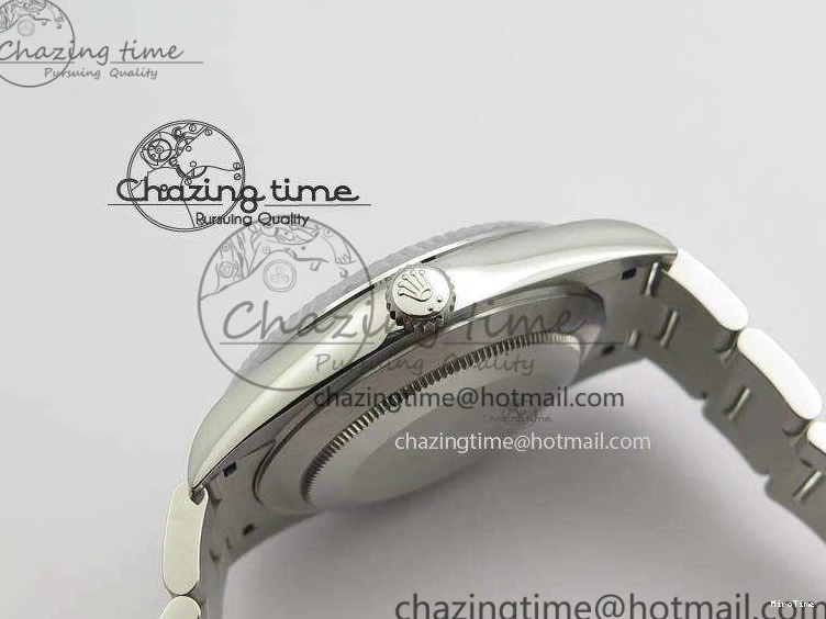 MiroTime 0105 GoodFit DateJust 41mm 126334 Noob 1:1 Best Edition Fluted Bezel Gray Diam Dial On SS Oyster Bracelet A 3585